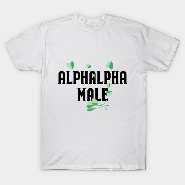 Alphalpha Male T-Shirt by bluehair